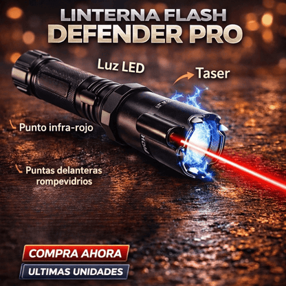 Nueva Linterna Multifuncional Defender PRO