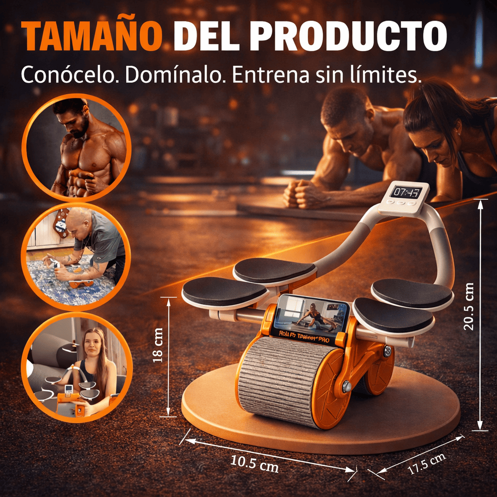Nuevo Rodillo Abdominales RollFit Trainer PRO