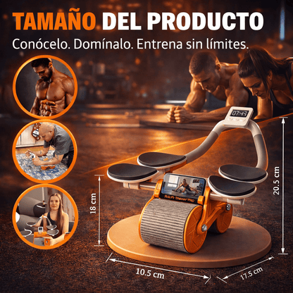 Nuevo Rodillo Abdominales RollFit Trainer PRO