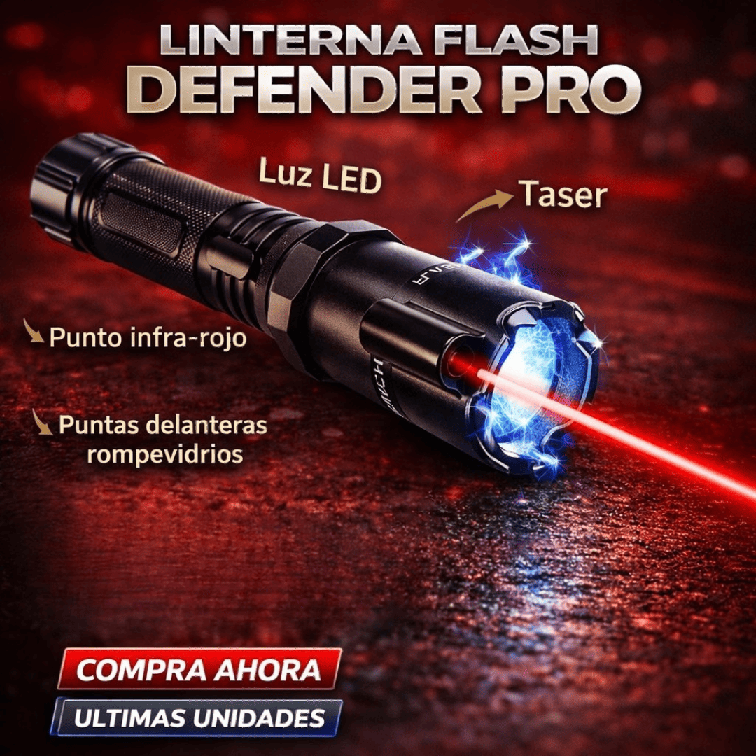 Nueva Linterna Multifuncional Defender PRO