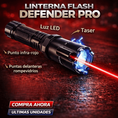Nueva Linterna Multifuncional Defender PRO