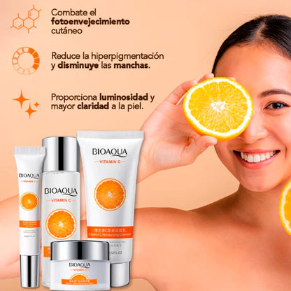 CAJA DE LUJO VITAMINA C BIOAQUA PRO