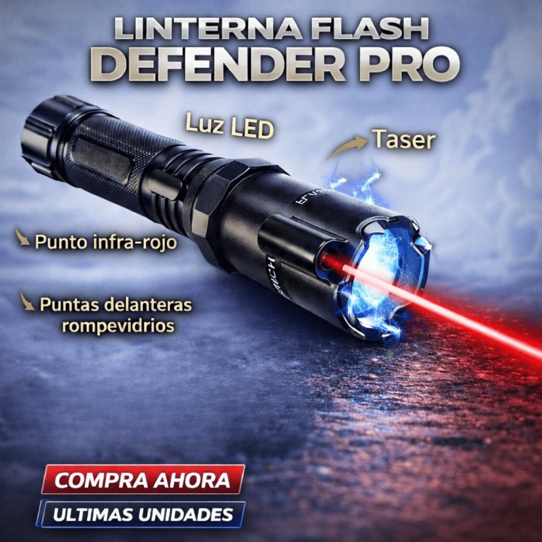 Nueva Linterna Multifuncional Defender PRO