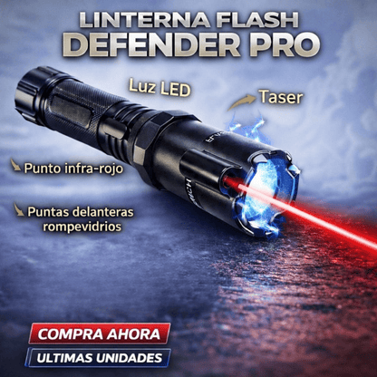 Nueva Linterna Multifuncional Defender PRO