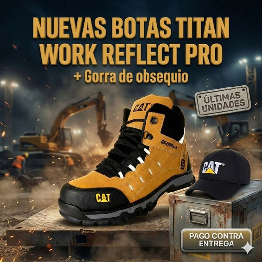 NUEVAS BOTAS DE SEGURIDAD TITANWORK REFLECT PRO + Gorra GRATIS