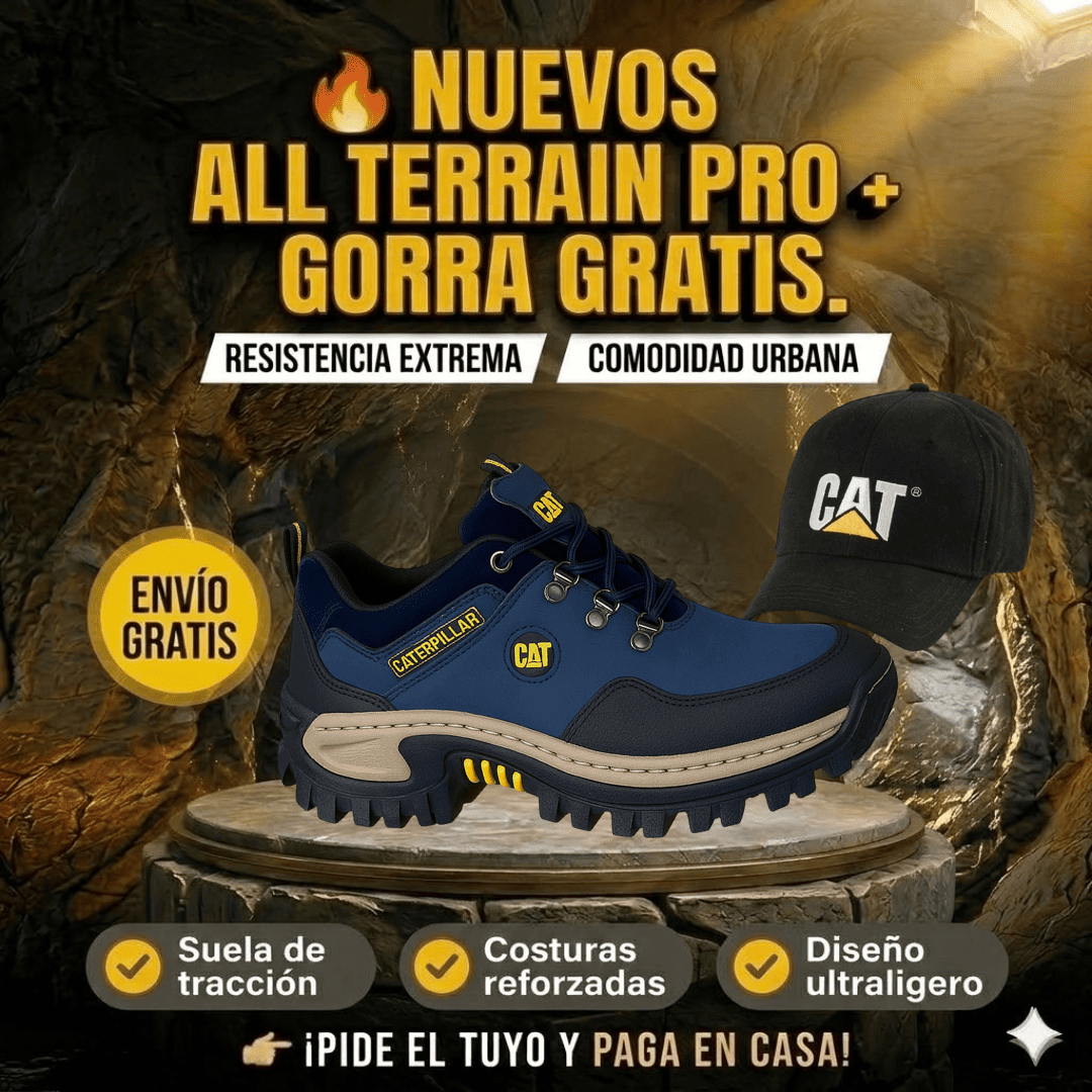 NUEVOS ZAPATOS ALL TERRAIN PRO + Gorra GRATIS