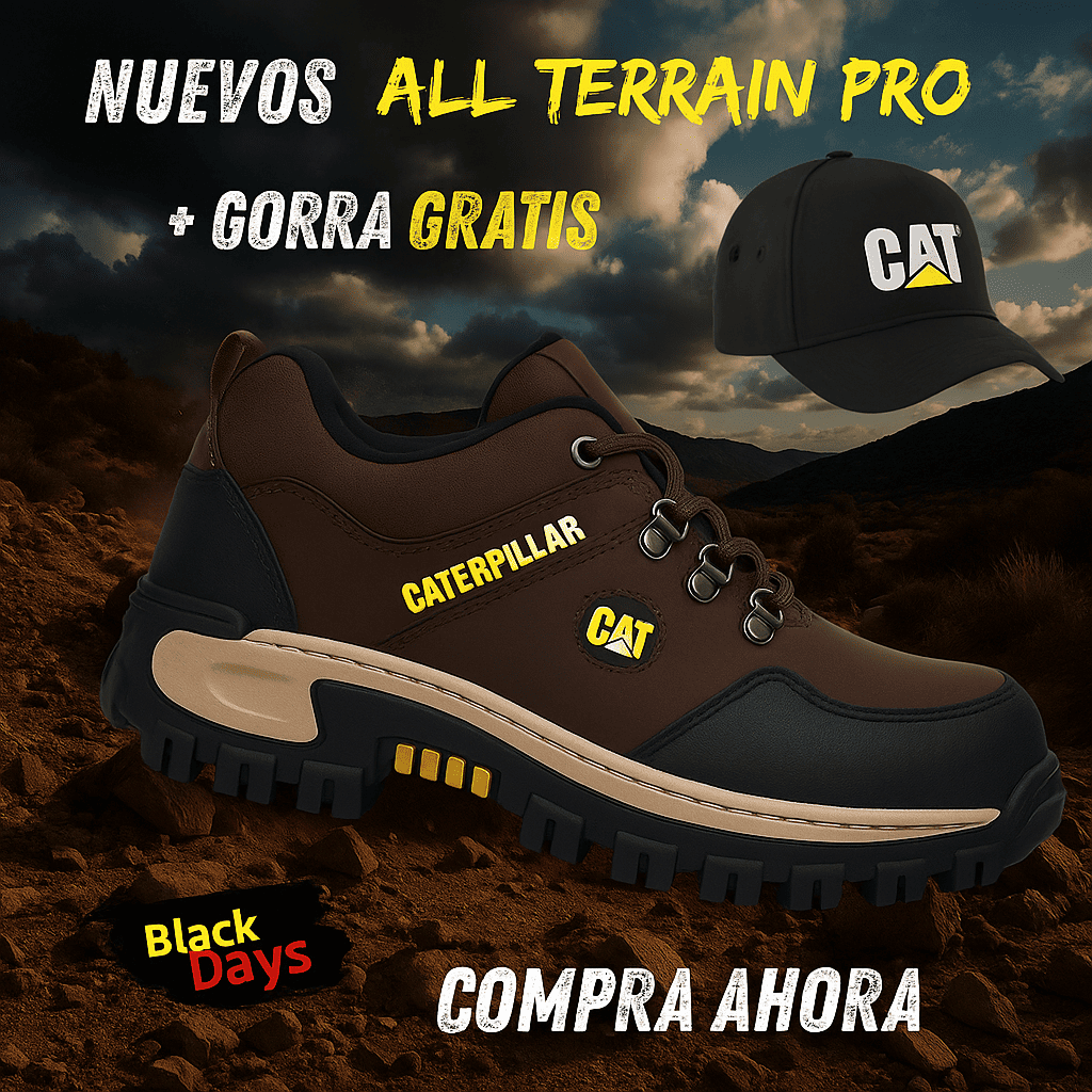 NUEVOS ZAPATOS CAT ALL TERRAIN PRO + Gorra GRATIS