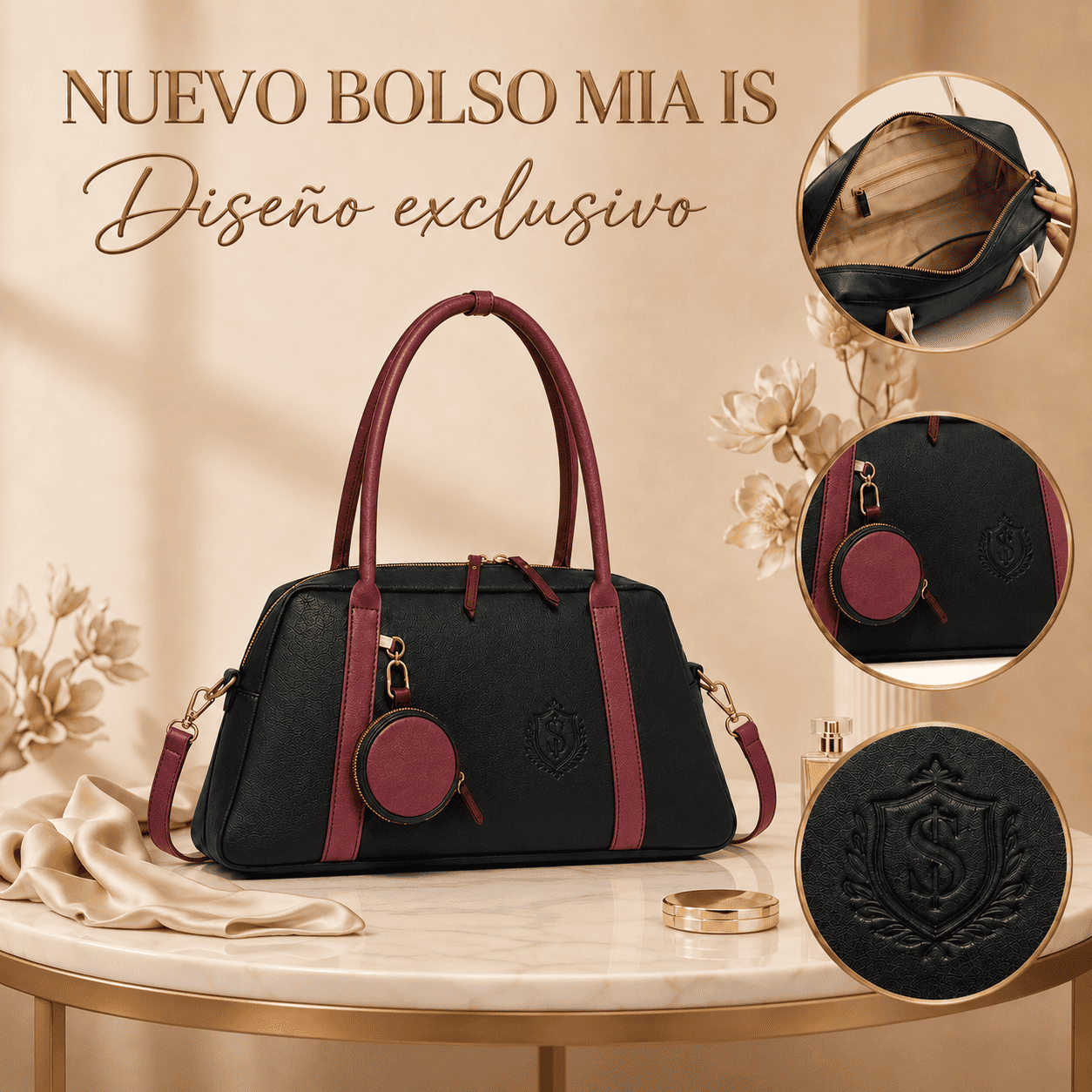NUEVO BOLSO MIA IS® + MONEDERO