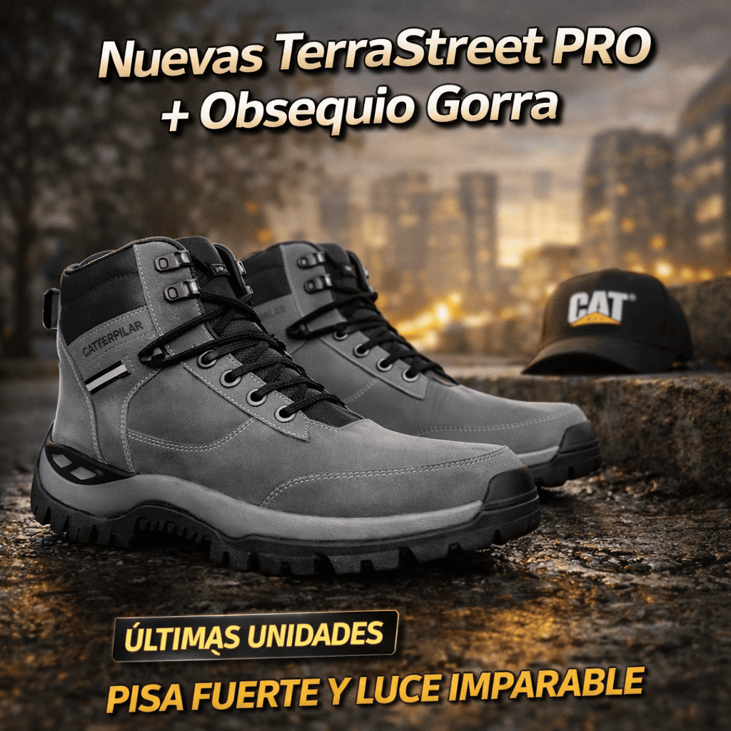 NUEVAS BOTAS TerraStreet PRO + GORRA GRATIS