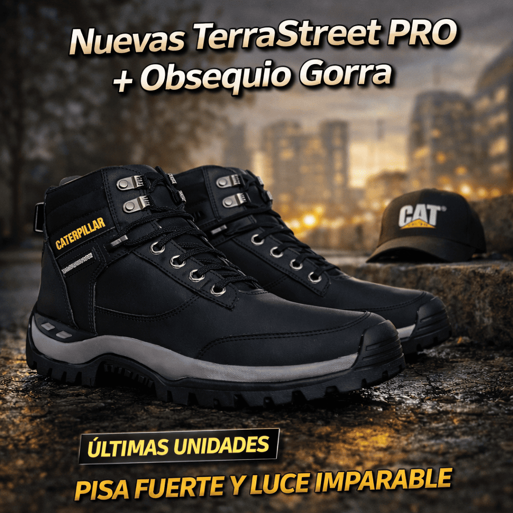 NUEVAS BOTAS TerraStreet PRO + GORRA GRATIS
