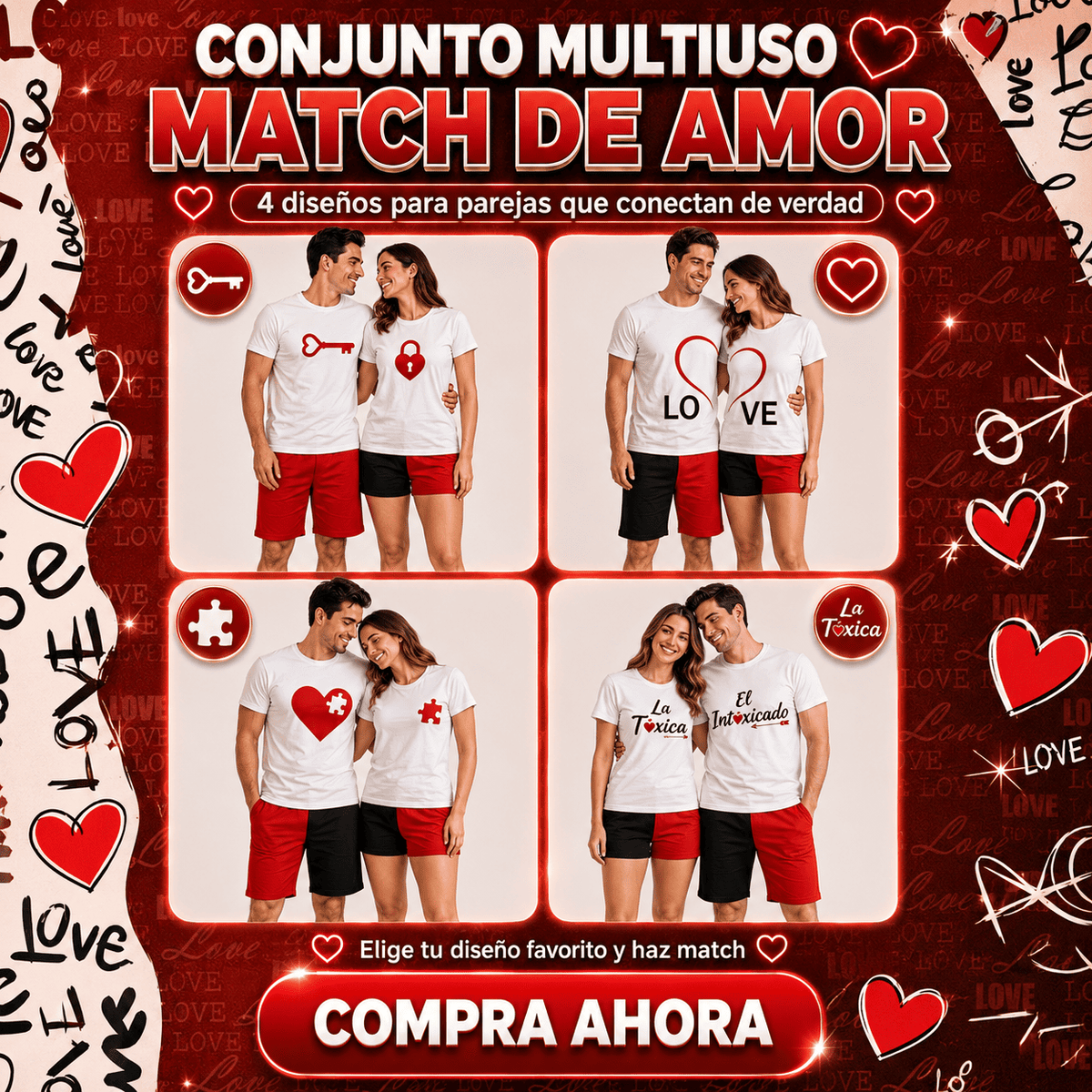 Nuevo Conjunto MATCH DE AMOR