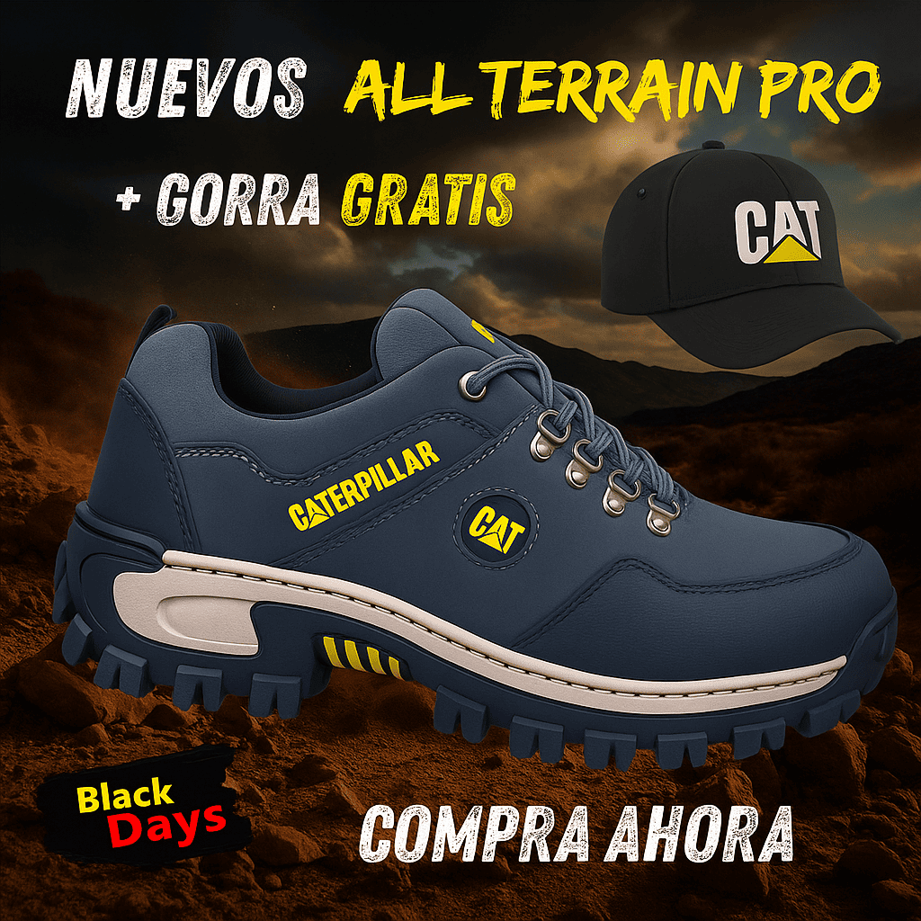 NUEVOS ZAPATOS CAT ALL TERRAIN PRO + Gorra GRATIS