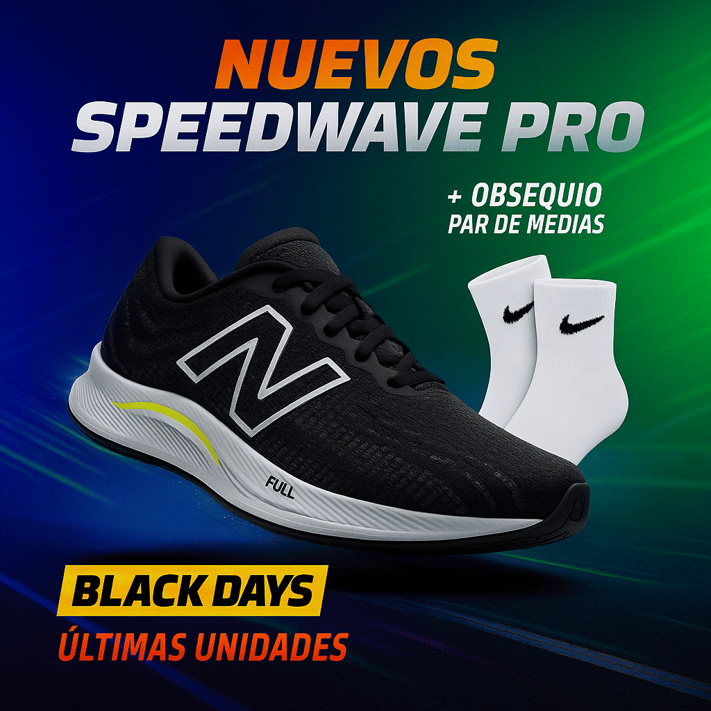 NUEVOS TENIS SPEEDWAVE PRO + MEDIAS GRATIS