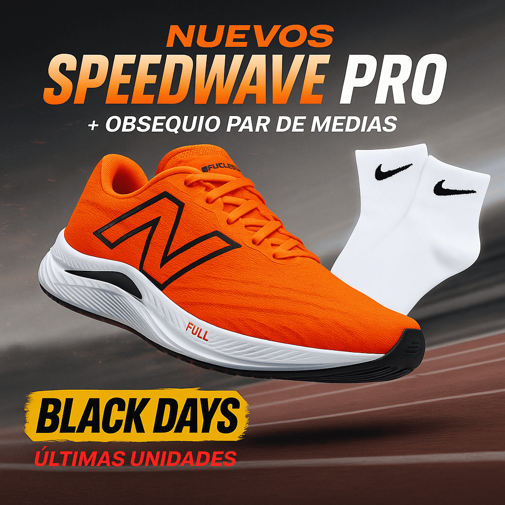 NUEVOS TENIS SPEEDWAVE PRO + MEDIAS GRATIS