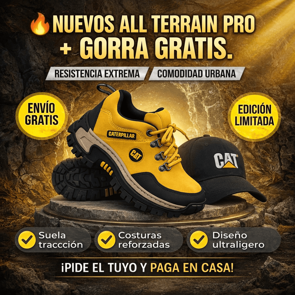 NUEVOS ZAPATOS ALL TERRAIN PRO + Gorra GRATIS