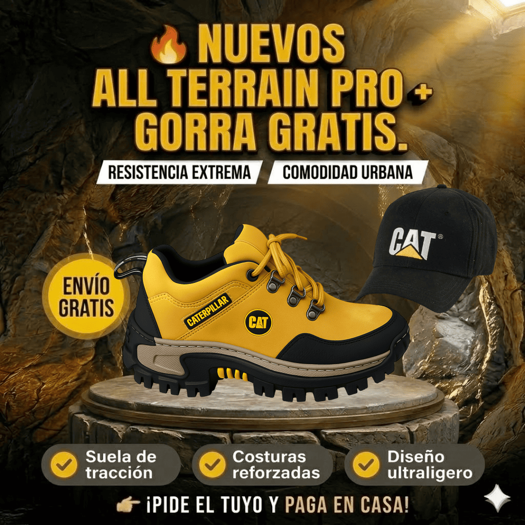 NUEVOS ZAPATOS ALL TERRAIN PRO + Gorra GRATIS