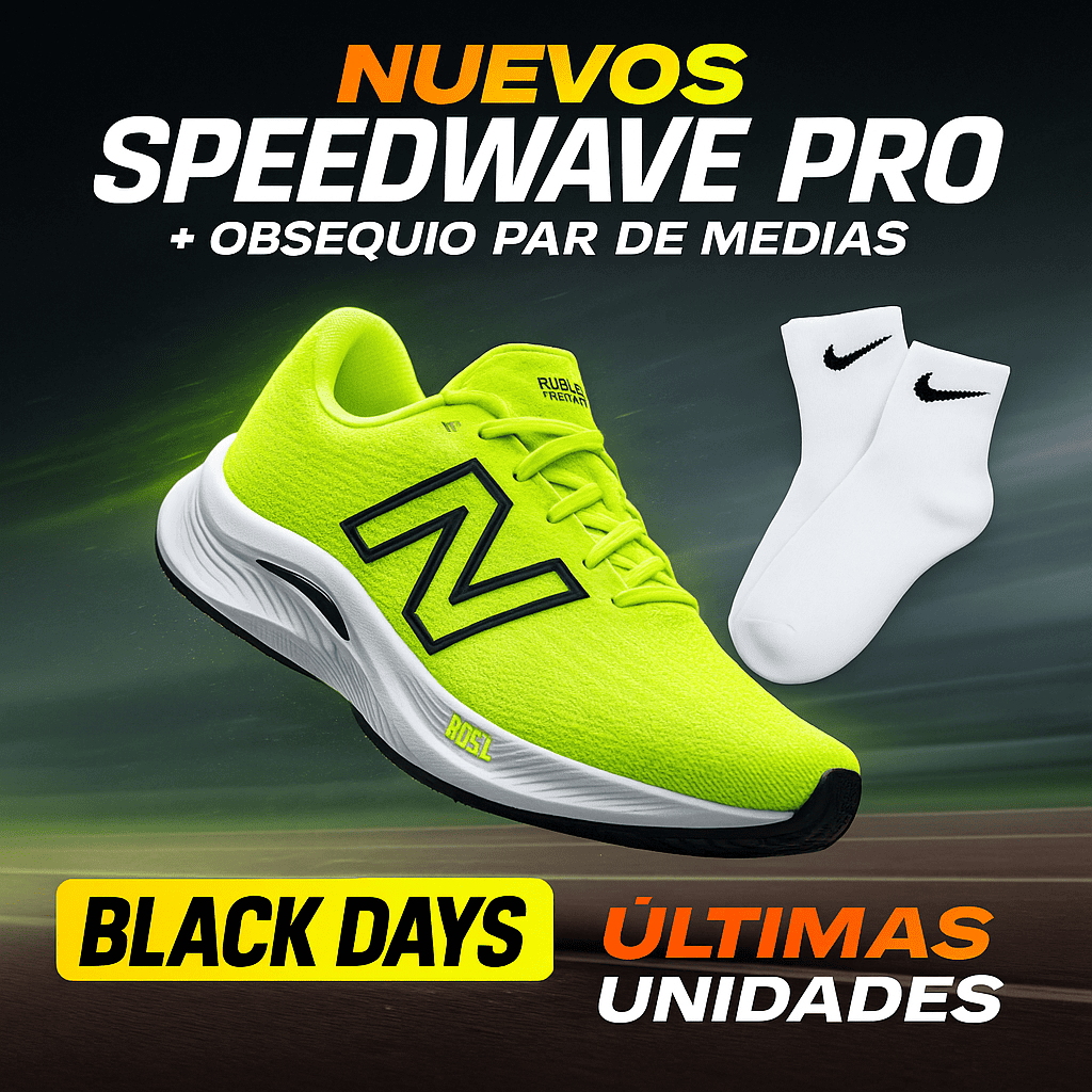 NUEVOS TENIS SPEEDWAVE PRO + MEDIAS GRATIS