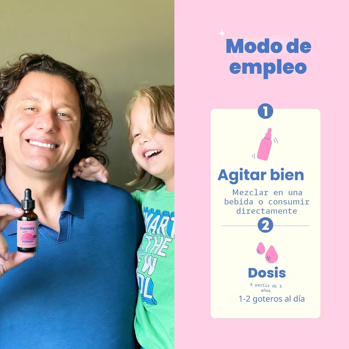 CalmiKids™ -  Gotas de magnesio infantil para momentos de calma, concentración y rutinas más tranquilas.