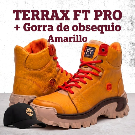 COMBO BOTAS TERRAX  FT UNISEX + GORRA