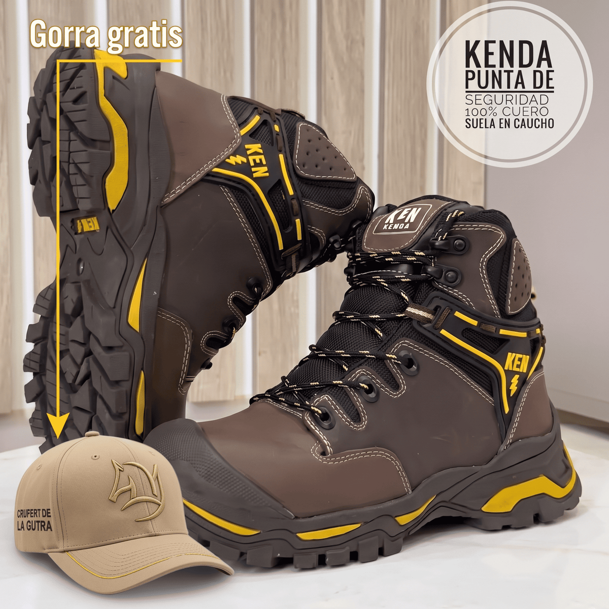 Bota KENDA + Gorra Yeison Jiménez