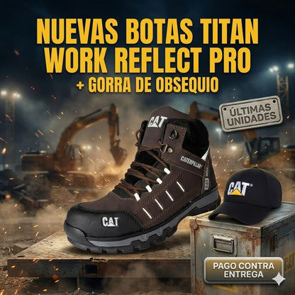 NUEVAS BOTAS DE SEGURIDAD TITANWORK REFLECT PRO + Gorra GRATIS