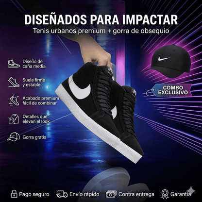 NUEVOS TENNIS URBAN ELITE PRO + GORRA GRATIS