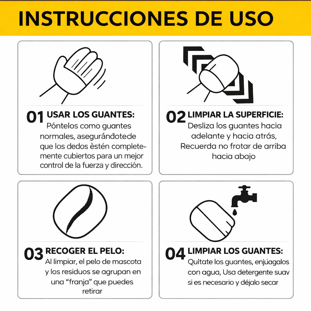 NUEVO GUANTE PETSWIPE PRO