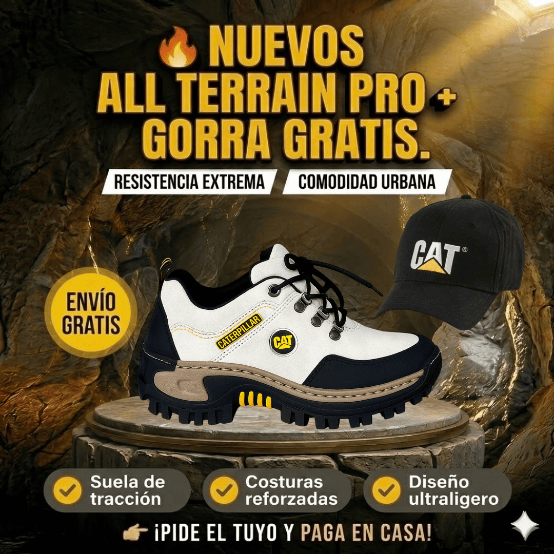 NUEVOS ZAPATOS ALL TERRAIN PRO + Gorra GRATIS
